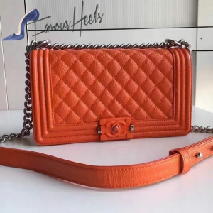 Chanel Le Boy original caviar leather 25cm